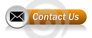 Contact us mail icon web button