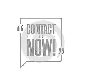 contact us now line quote message concept