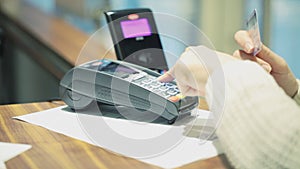 Contactless Debt card payment transaction