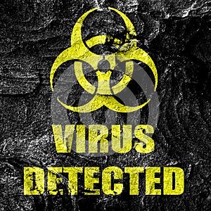 Contagion concept background