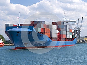 Container Cargo Ship