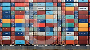 container harbor ship cargo