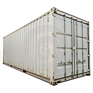 Container isolated on white background