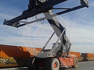 Container lifter photo