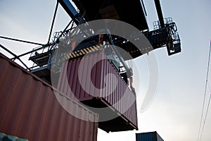 Container loading