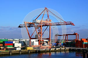 Container Loading Crane, Dublin Port photo