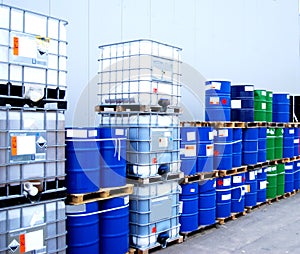 Container and oil drums