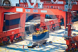 Container operation photo