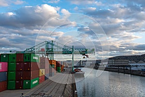 container port in Stuttgart