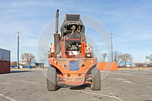 Container Reach Stacker
