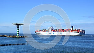 Container Ship COSCO.