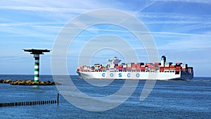 Container Ship COSCO.