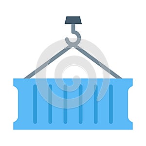 Container, Shipment, logistic, delivery fully editable vector icon