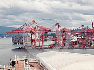 Container Shipping Operations at Port of Vancouver