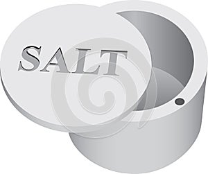 Container for storing salt