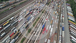 Container Terminal Aerial View