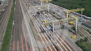 Container Terminal Aerial View