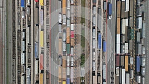 Container Terminal Top View