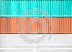 Containers shipping