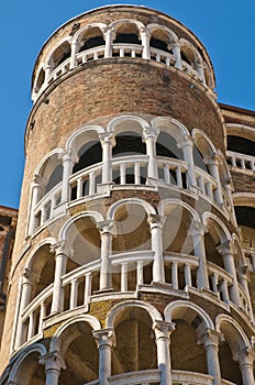 Contarini del Bovolo Palace at Venice, Italy