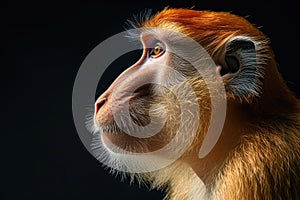 Contemplative Golden Monkey Profile