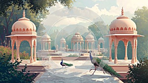 Modern Abstract Wave Pattern