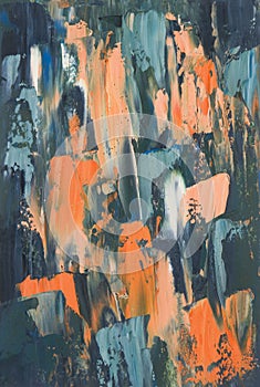 Moderné abstraktné olej maľovanie 