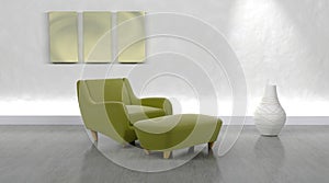 Contemporary arm chair