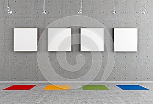 Contemporary art gallery