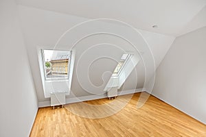 Contemporary attic flat