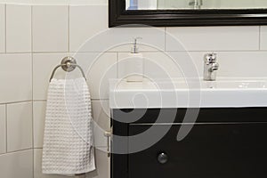 Contemporary bathroom basin photo