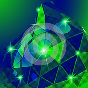 Contemporary bright background, dot textured dimensional