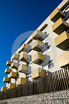 Contemporary building in Sant Cugat del Valles in Barcelona