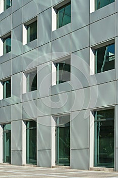 Contemporary building wall