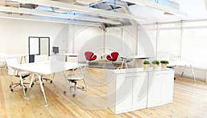 Contemporary Conference Room in Modern Office