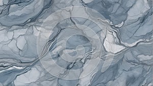 Contemporary Coolness: Blue de Savoie Marble Background in Blue-Gray. AI Generate