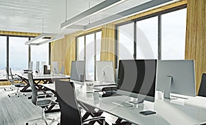 Contemporary coworking office