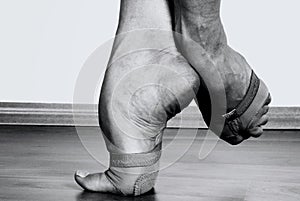 Contemporary Dancer Feet