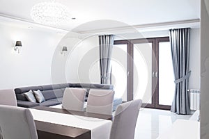 Contemporary designed room