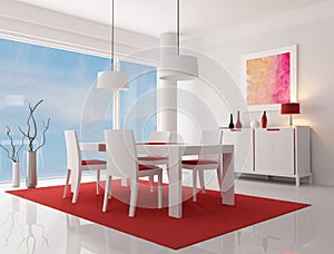 Contemporary dining room