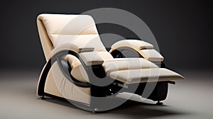 Contemporary Elegance: 3d Recliner Chair In Leica R8 Style
