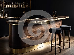 Contemporary elegant bar table design