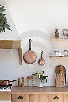 Moderno La cocina en escandinavo estilo muebles 