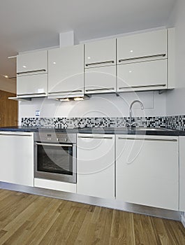 Contemporary kitchen counter