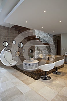 Contemporary Lounge Interior