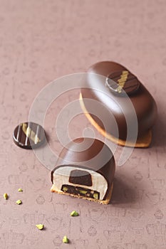 Contemporary Mini Mousse Cakes