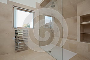 Contemporary modern shower room