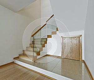 Contemporary stair case