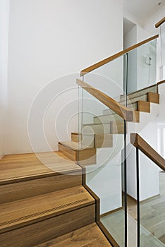 Contemporary stair case