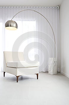 Contemporary white interior